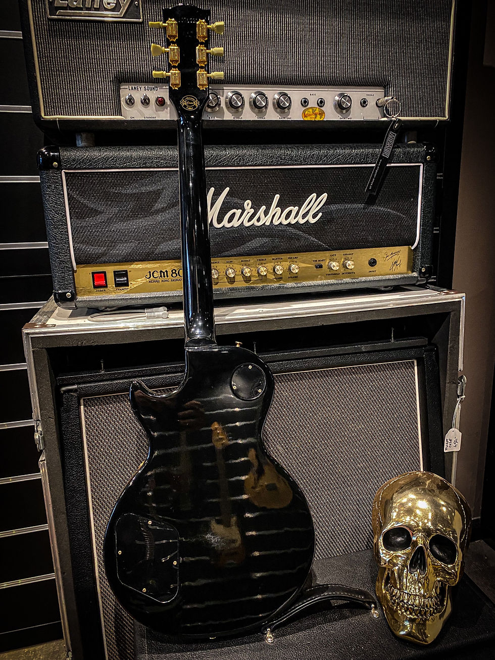 Thumbnail: Gibson Les Paul black 40th anniversary 1991 54 reissue 