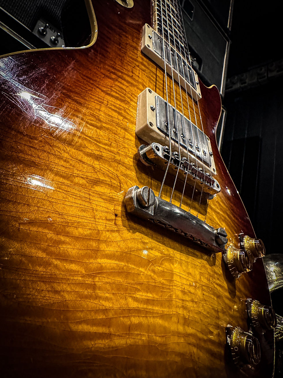 Miniature : Gibson Custom Shop Murphy Lab 1959 Les Paul Standard Ultra Light Aged Sunrise