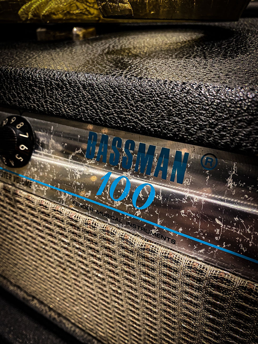 Fender Bassman 100 silverface 1976