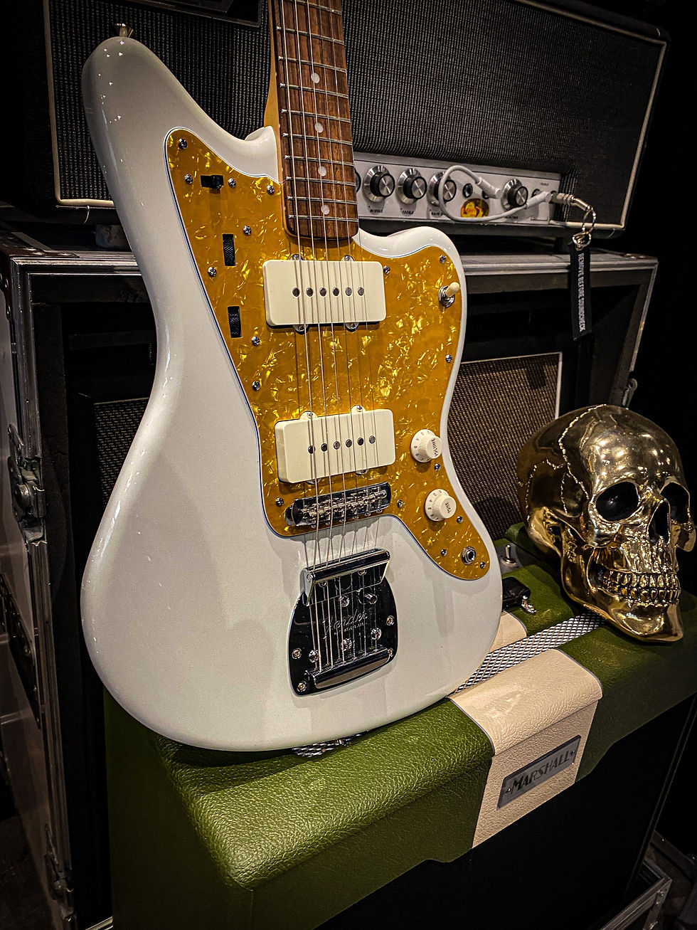 Miniature : Fender Jazzmaster japan traditional 2 olympic white 2022