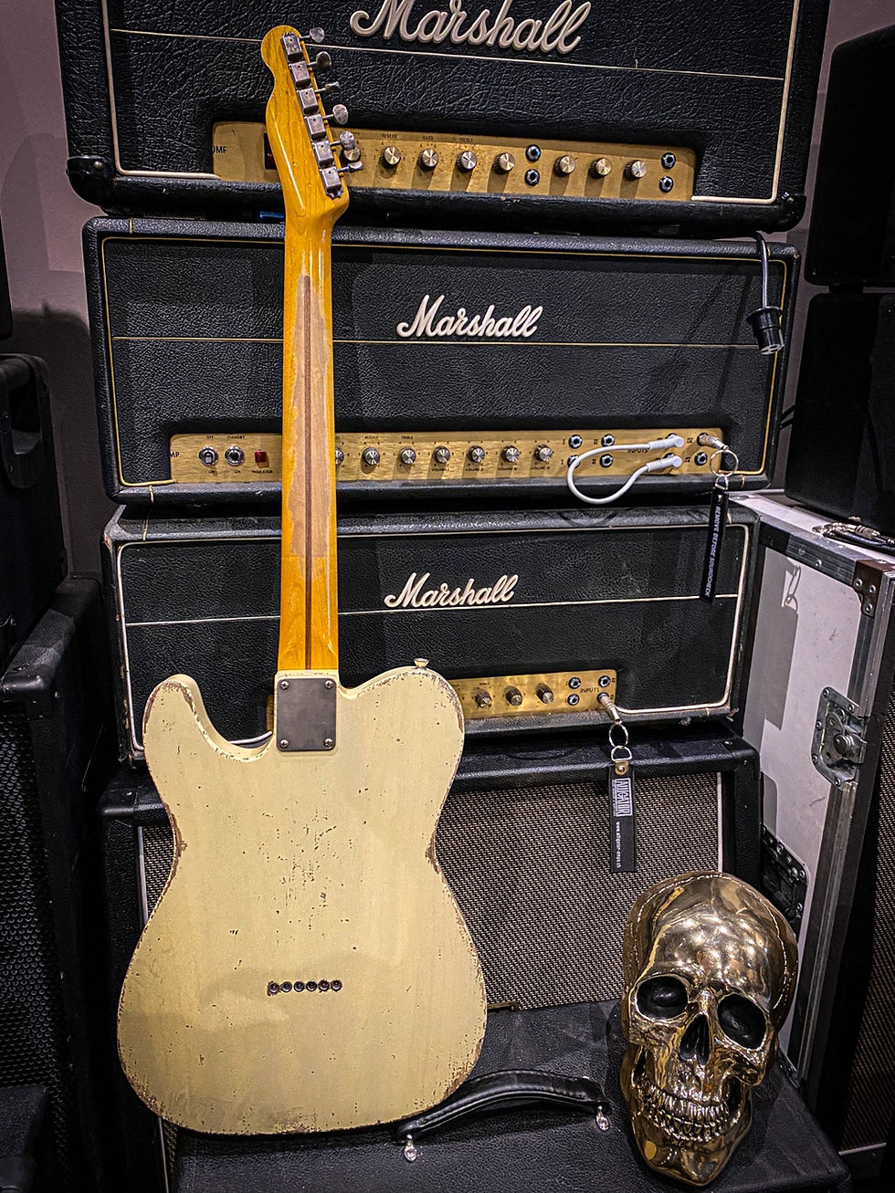 Miniature : Kelton Swade Guitars ’53 Telecaster Relic “Vinny” AVRT Blonde