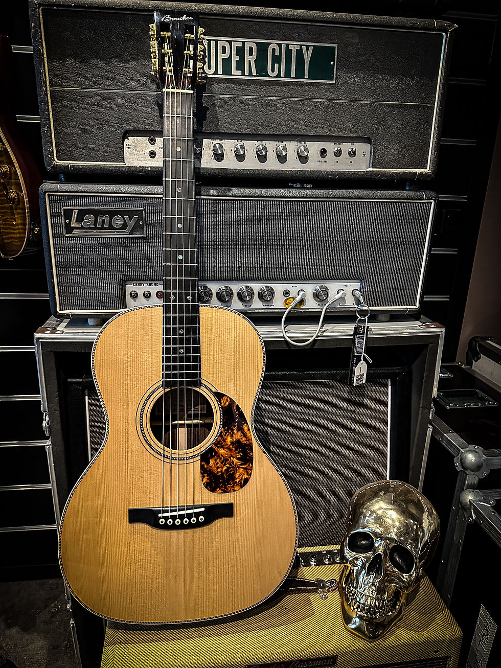 Thumbnail: Boucher 000-12 Fret studio goose 