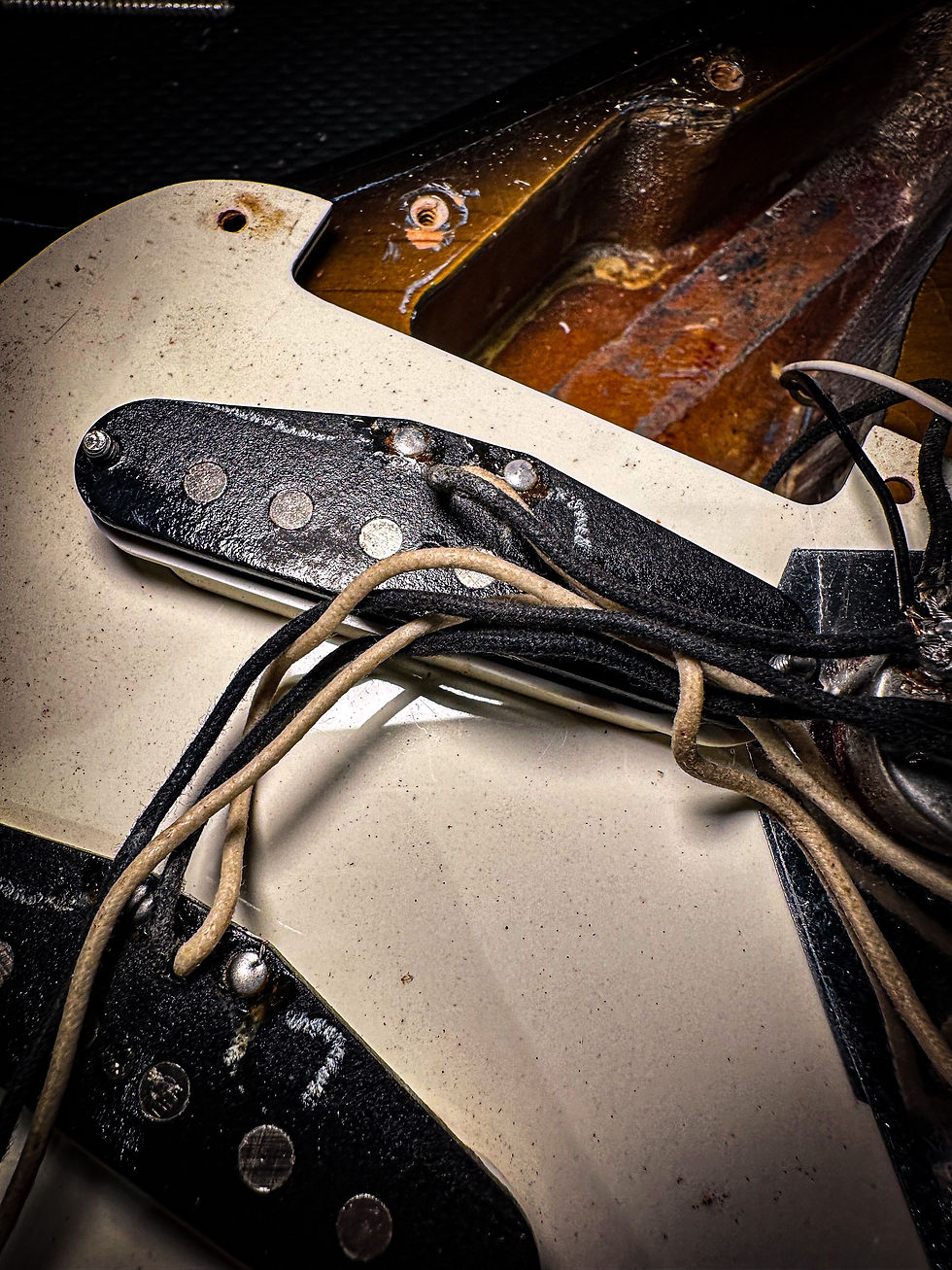 Thumbnail: Fender Stratocaster 1964 refin série L 