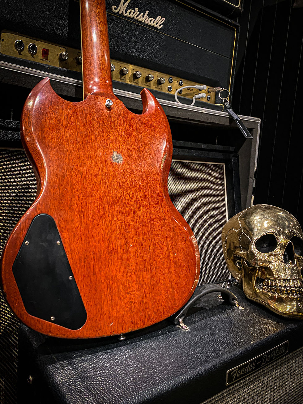Miniature : Gibson SG 61 maestro Vibrola relic by Alligator 