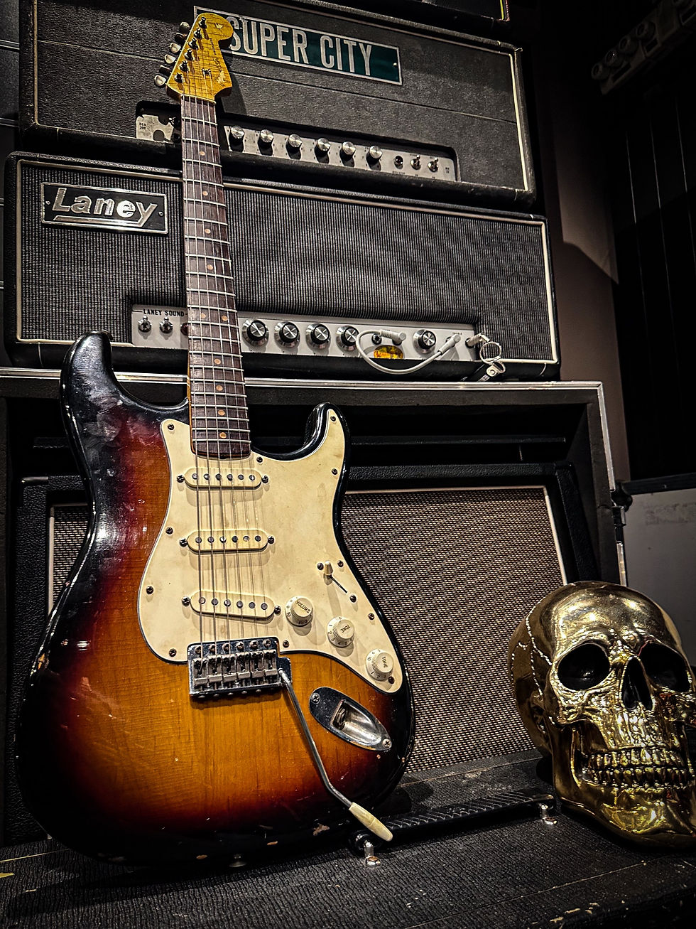Thumbnail: Fender Stratocaster 1964 refin série L 