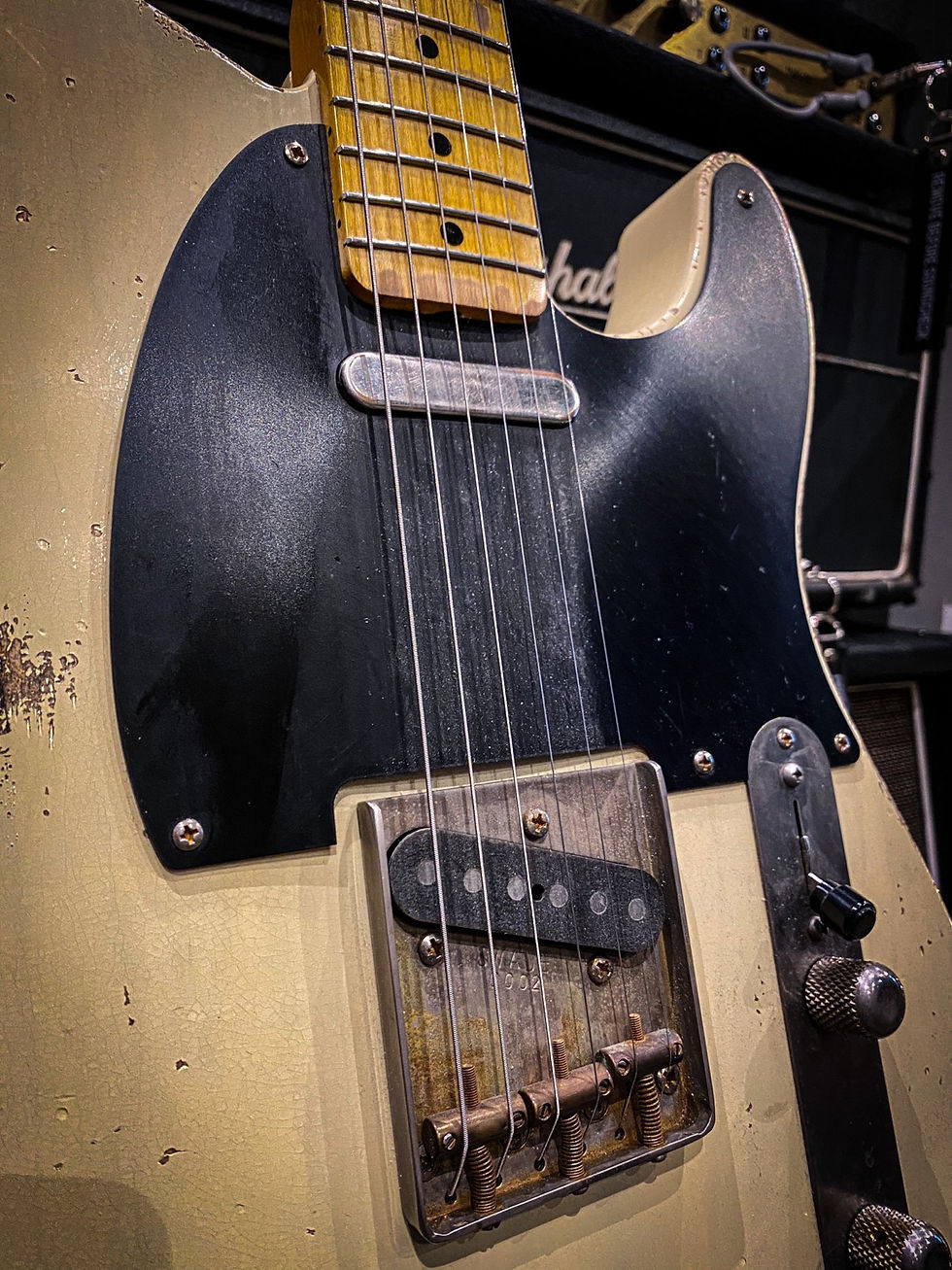 Miniature : Kelton Swade Guitars ’53 Telecaster Relic “Vinny” AVRT Blonde