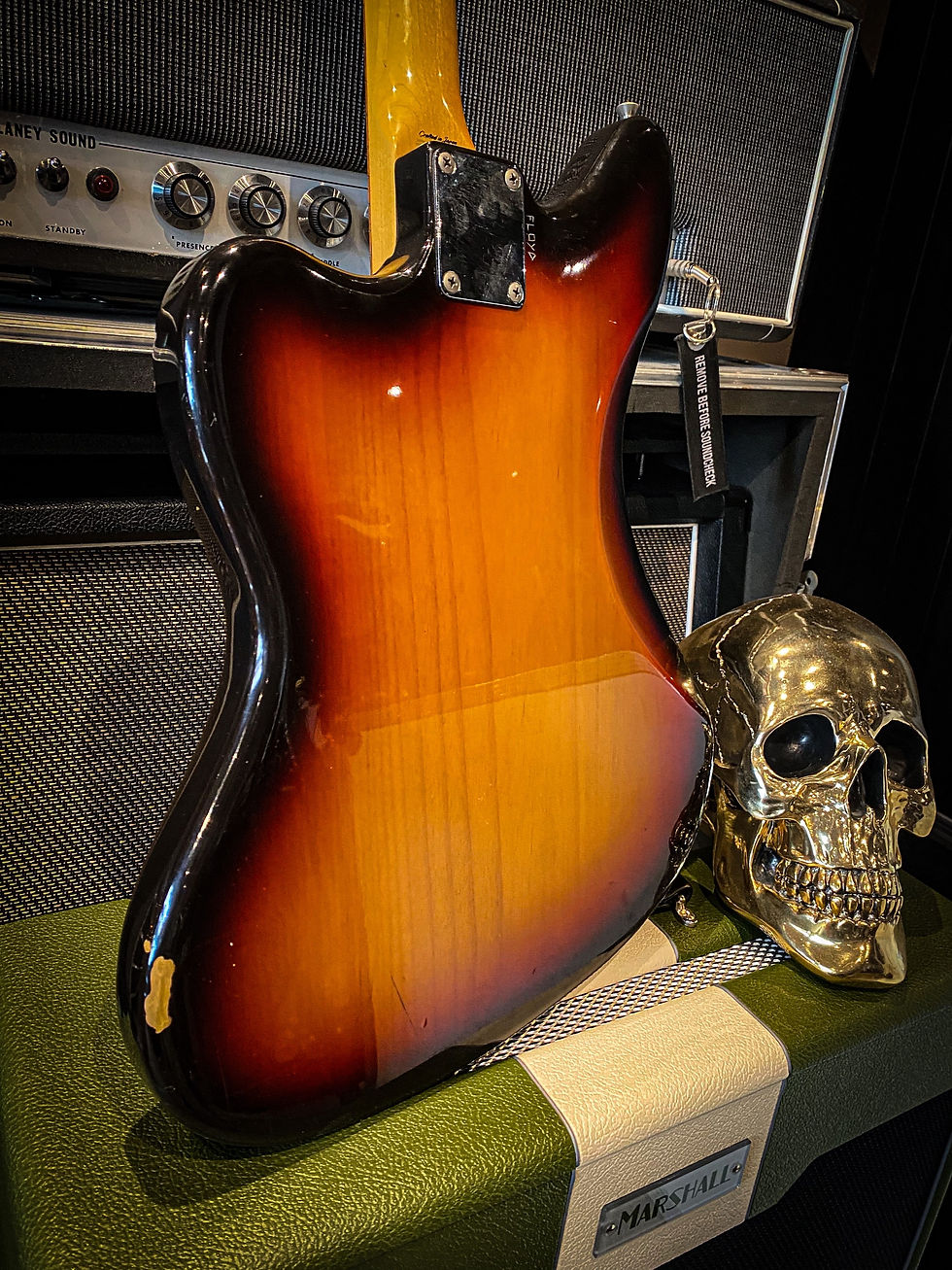 Thumbnail: 1994 Fender Jaguar sunburst 1962 reissue