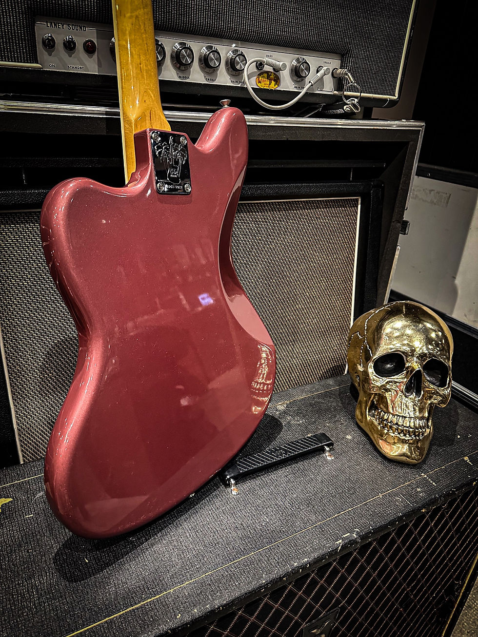 Thumbnail: Fender jaguar 50th Anniversary Burgundy Mist Metallic 2012