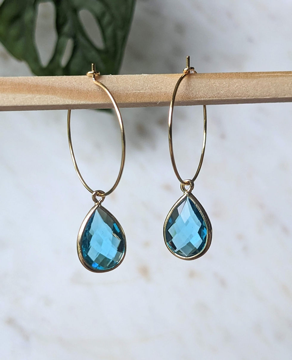 Thumbnail: Candy Tear Drop Earrings
