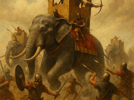 Elefanti da Guerra: Dai Carri Armati dell'Antichità ai Loro Ultimi Ruggiti 🐘⚔️