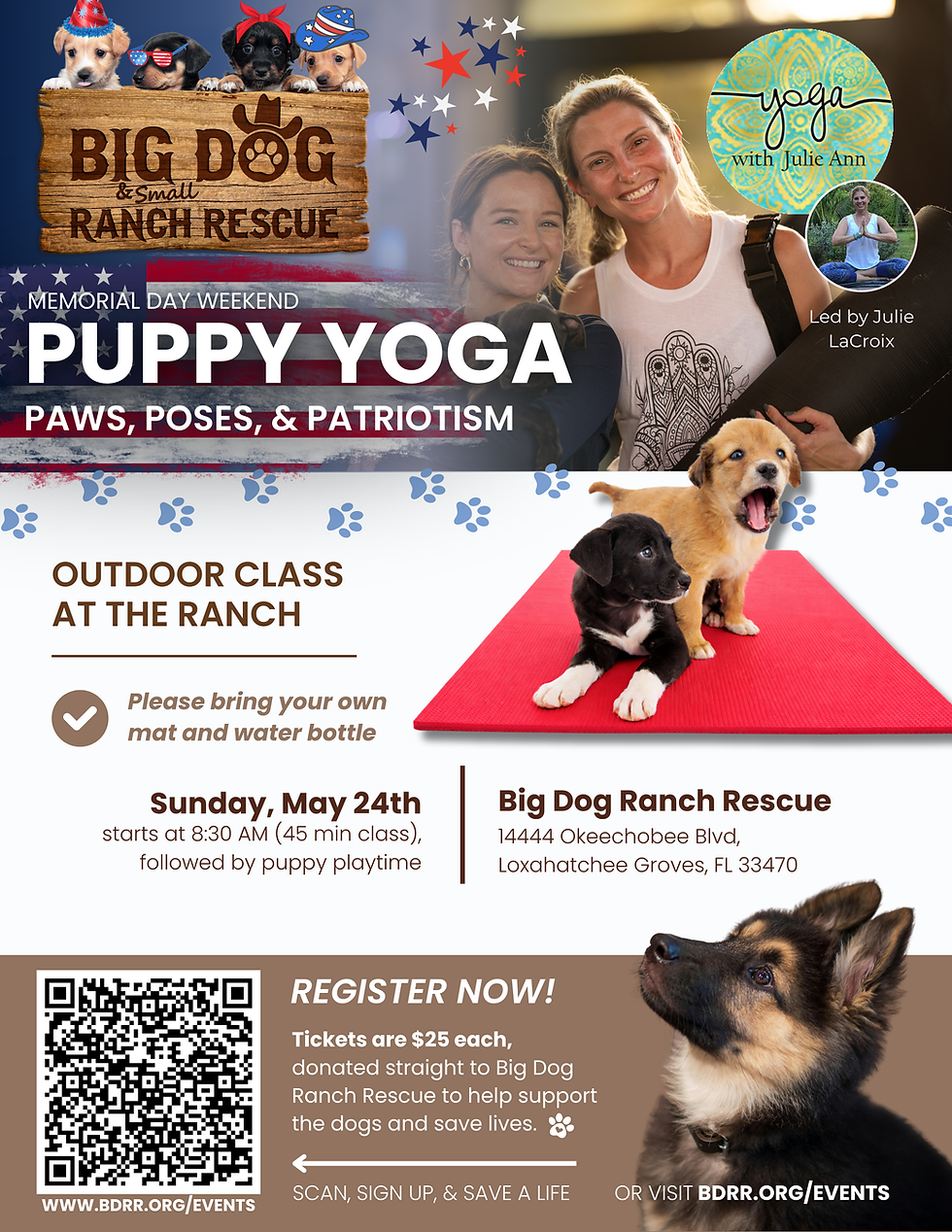 Puppy Yoga