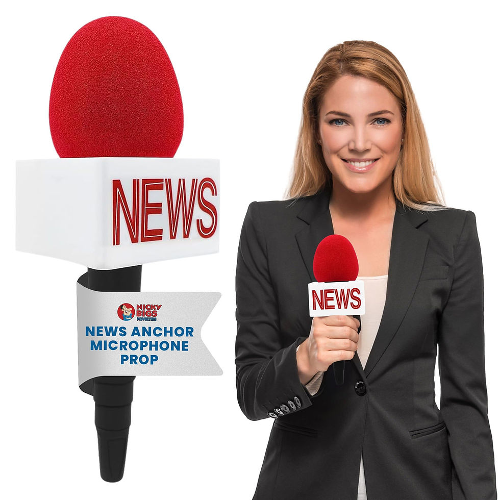 News Microphone Prop