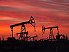 Baku Azerbaijan Oil field Drill Red sky .jpg
