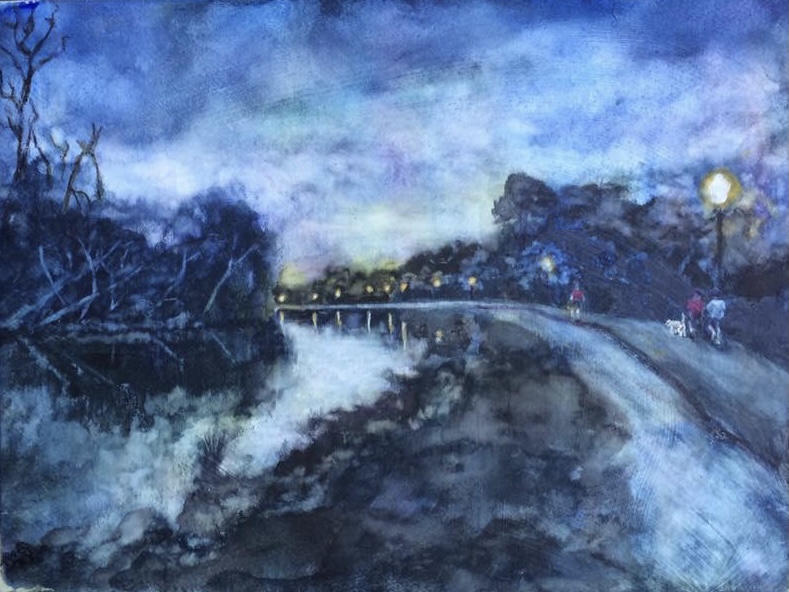 Riverwalk at Dusk