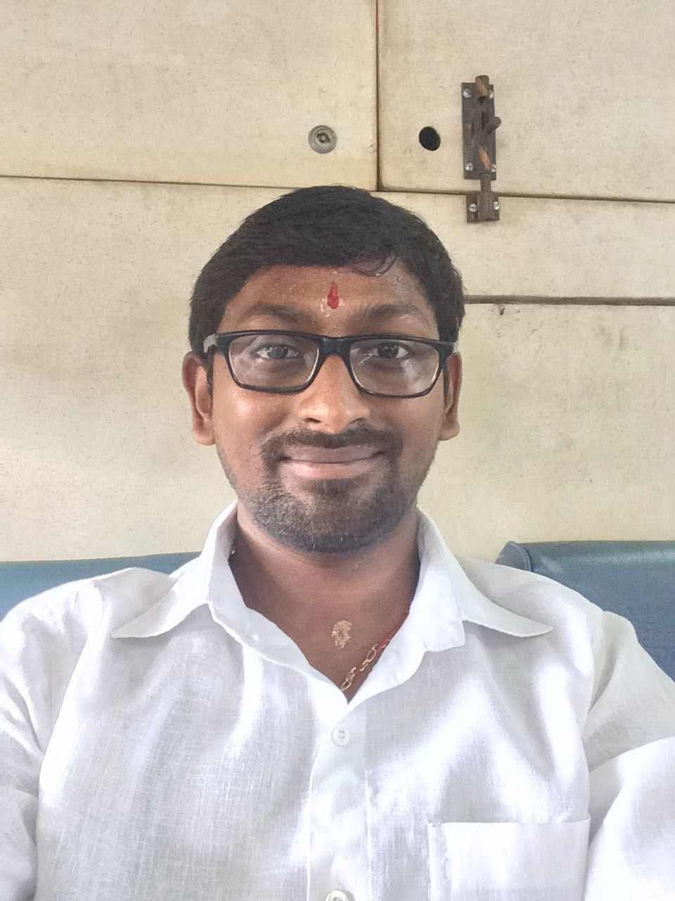 On my way to office