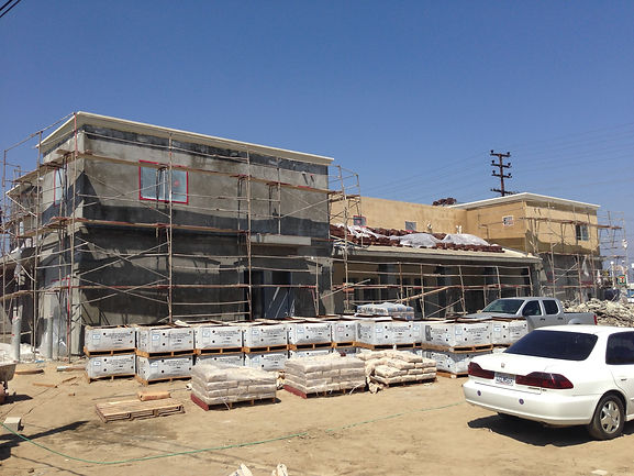 Construction in progress of Car Wash