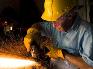 Industrial worker needing hearing protection.