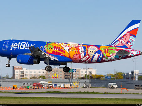 Celebrating Dominican Pride: Unveiling JetBlue's Quisqueya la Bluebella Aircraft with DPA Leaders