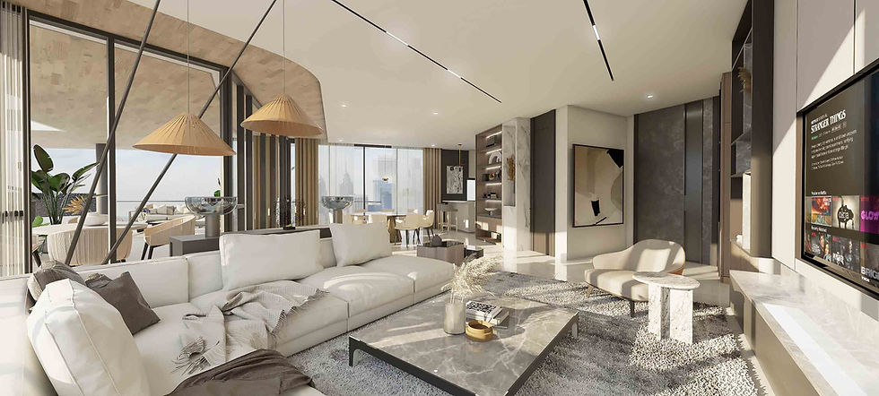Premium unit with open living area