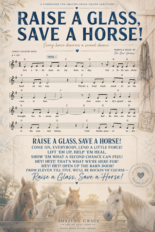 Raise a Glass, Save a Horse Fundraiser June 28th, 11am-5pm