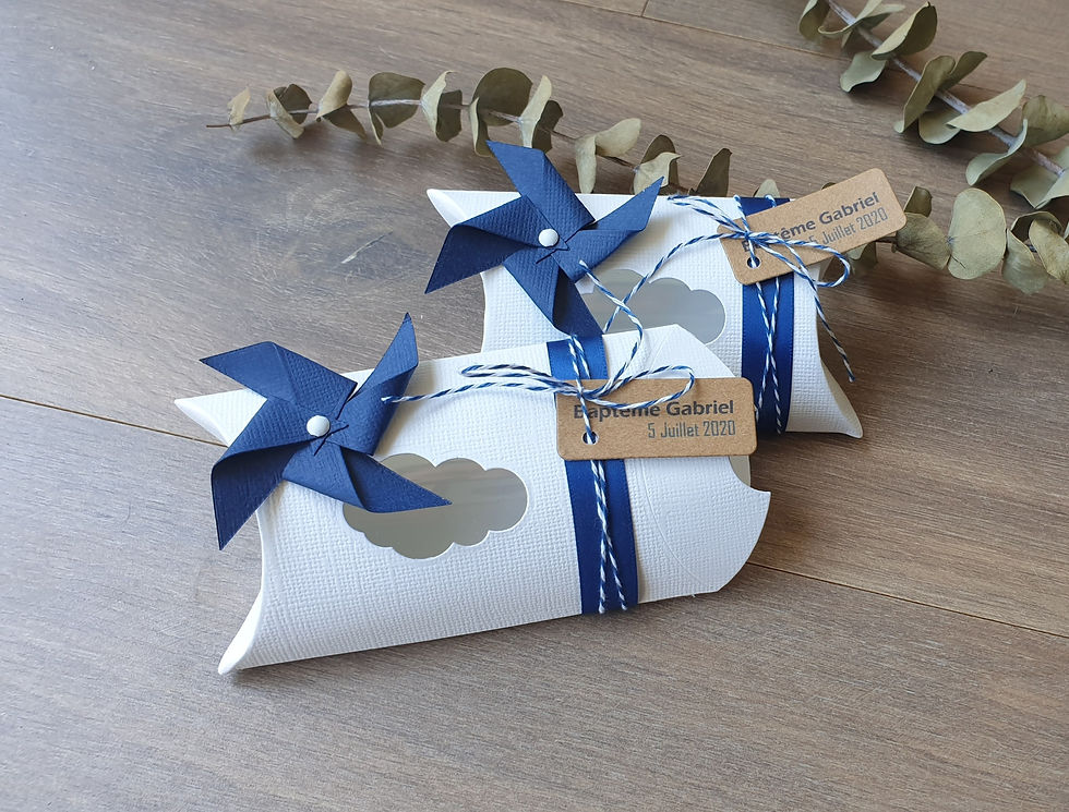 Zéphir bleu & blanc