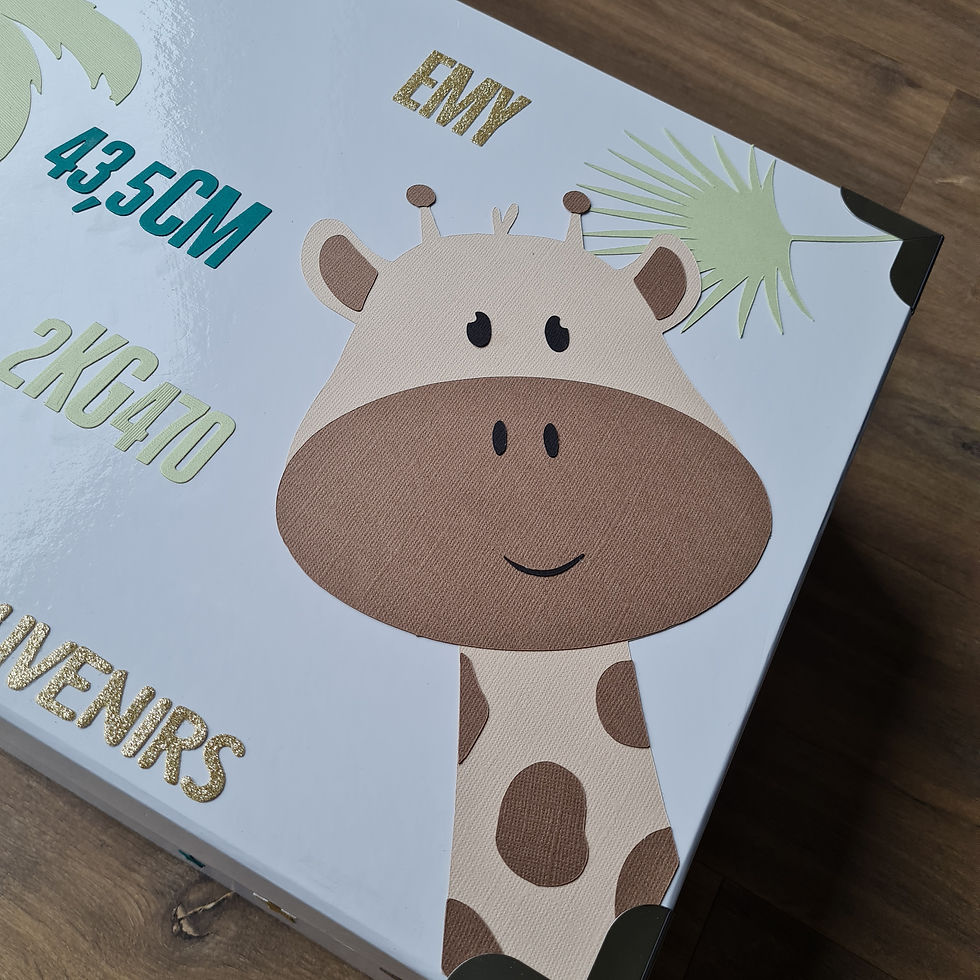 Miniature : Pandore naissance, girafe / jungle Emy