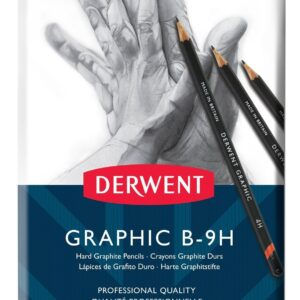 Derwent Graphic Pencils Hard 12'S B-9h