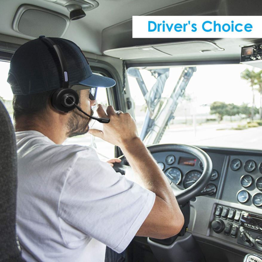 Thumbnail: PGC "Over the Head" Truckers Bluetooth Headset