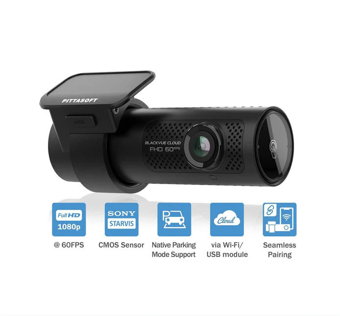 Thumbnail: BlackVue DR770X-1CH 64GB | Full HD Cloud Dashcam | Built-in Wi-Fi, GPS, Parking