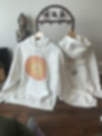F.E.N.I.X. yoga with Brandy sweatshirt with mandala