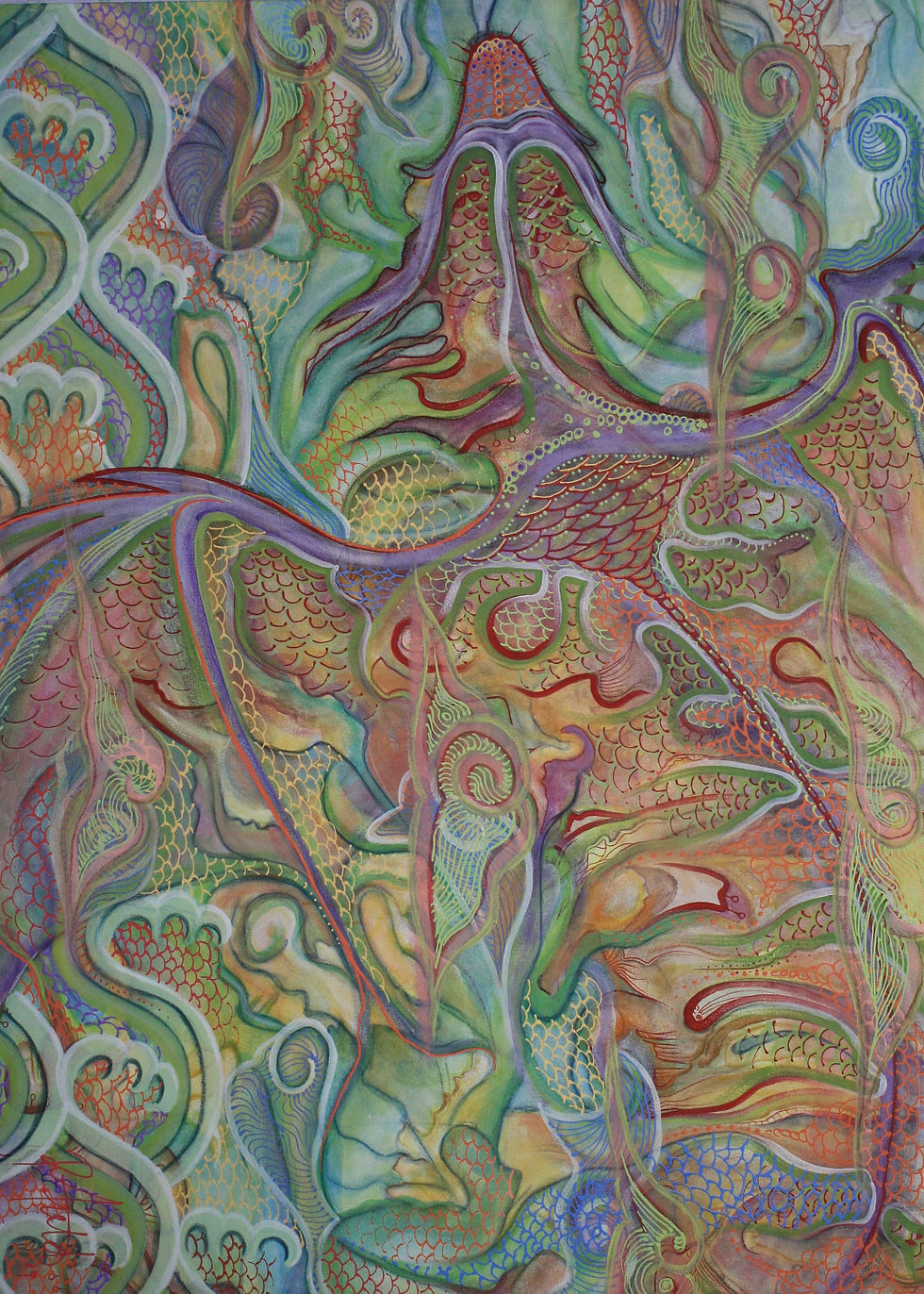 Robyn Field "In a Parallell Dimention Somewhere, a Dragon Swims"