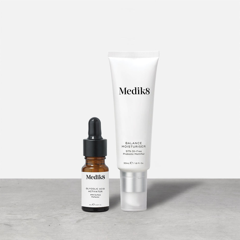 Thumbnail: MEDIK8 BALANCE MOISTURISER™ & GLYCOLIC ACID ACTIVATOR™