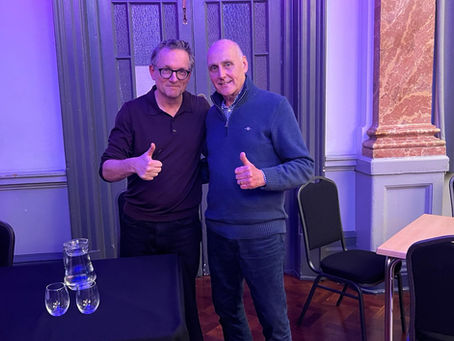 Brian Meets His Health Idols at the "Eat Well, Sleep Better, Live Longer" Tour!