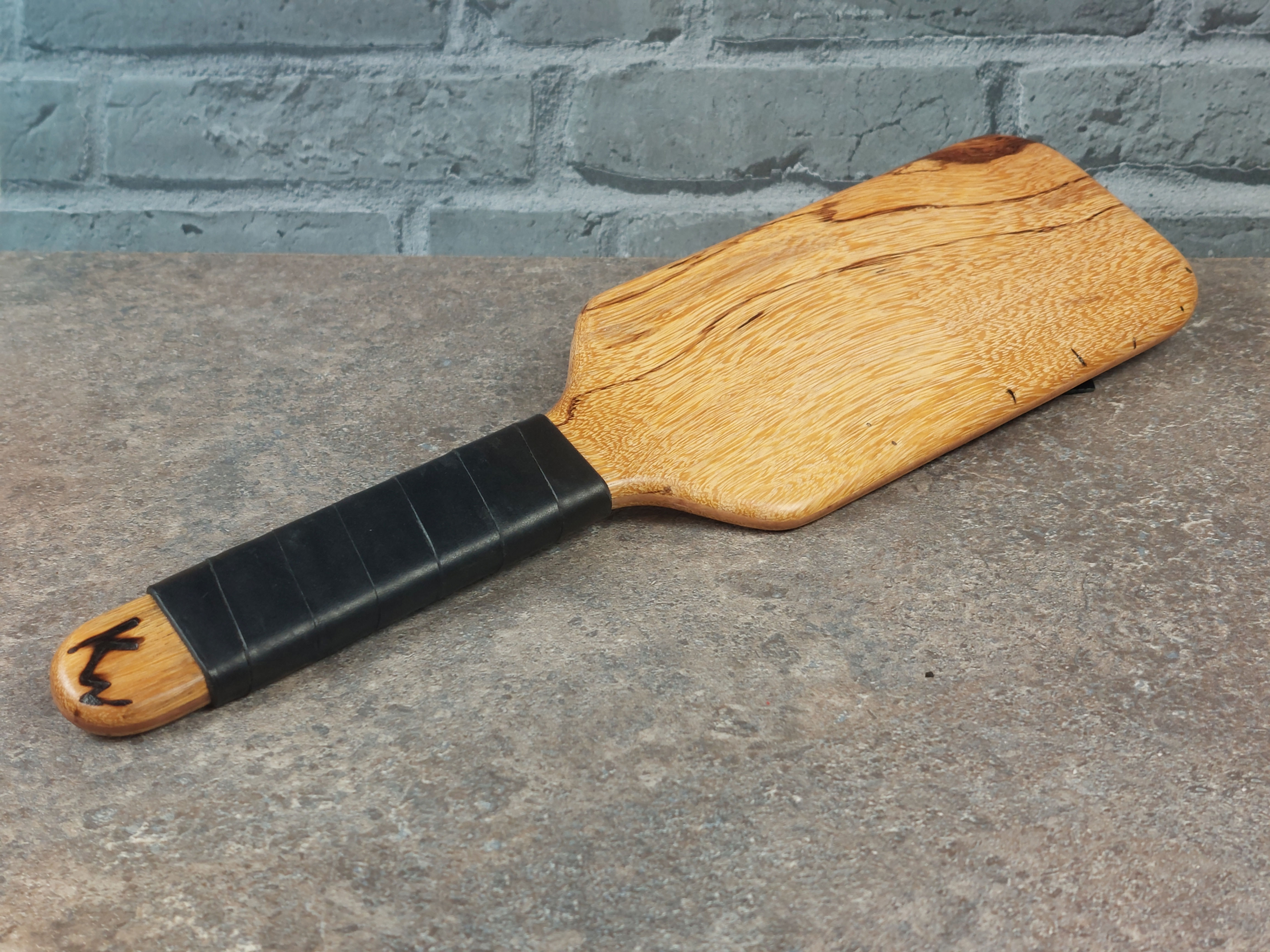 Marblewood & Cherry Layered Paddle