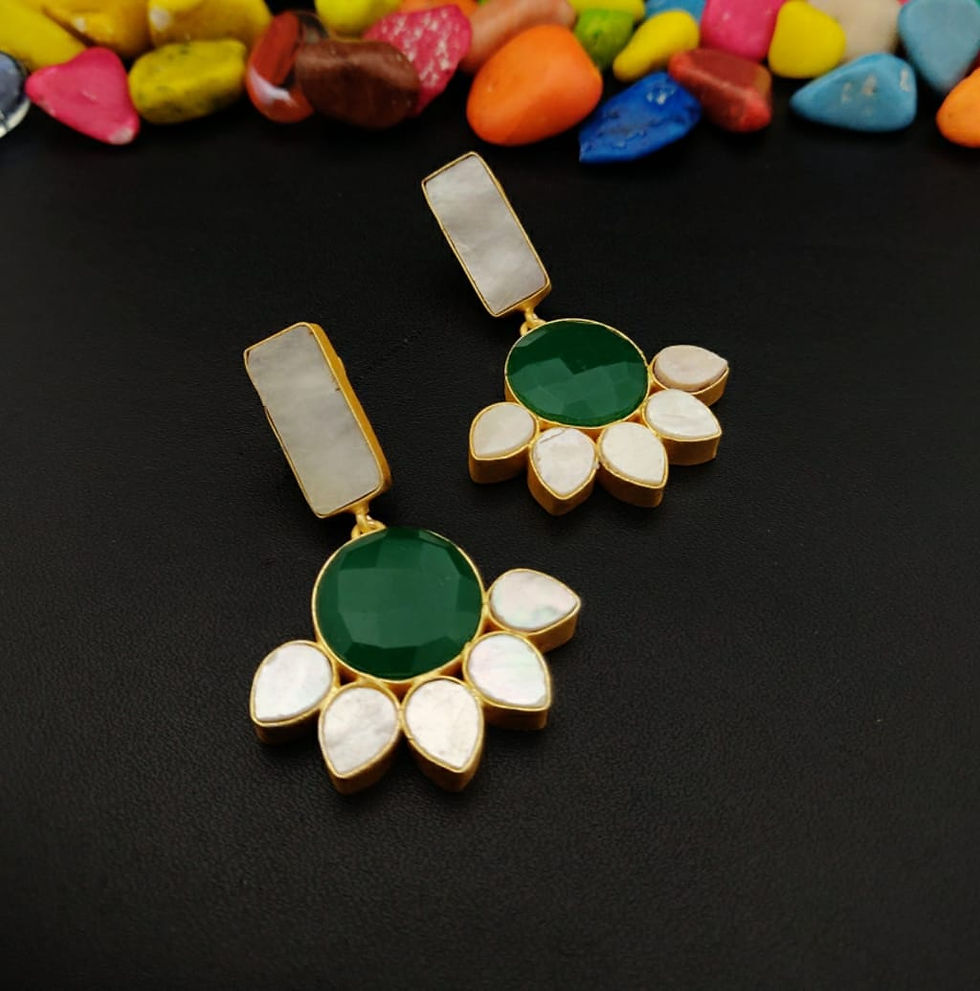 Thumbnail: Boroque Pearl Earrings