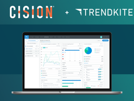 Cision® Expands Earned Media Management Leadership with the Addition of TrendKite