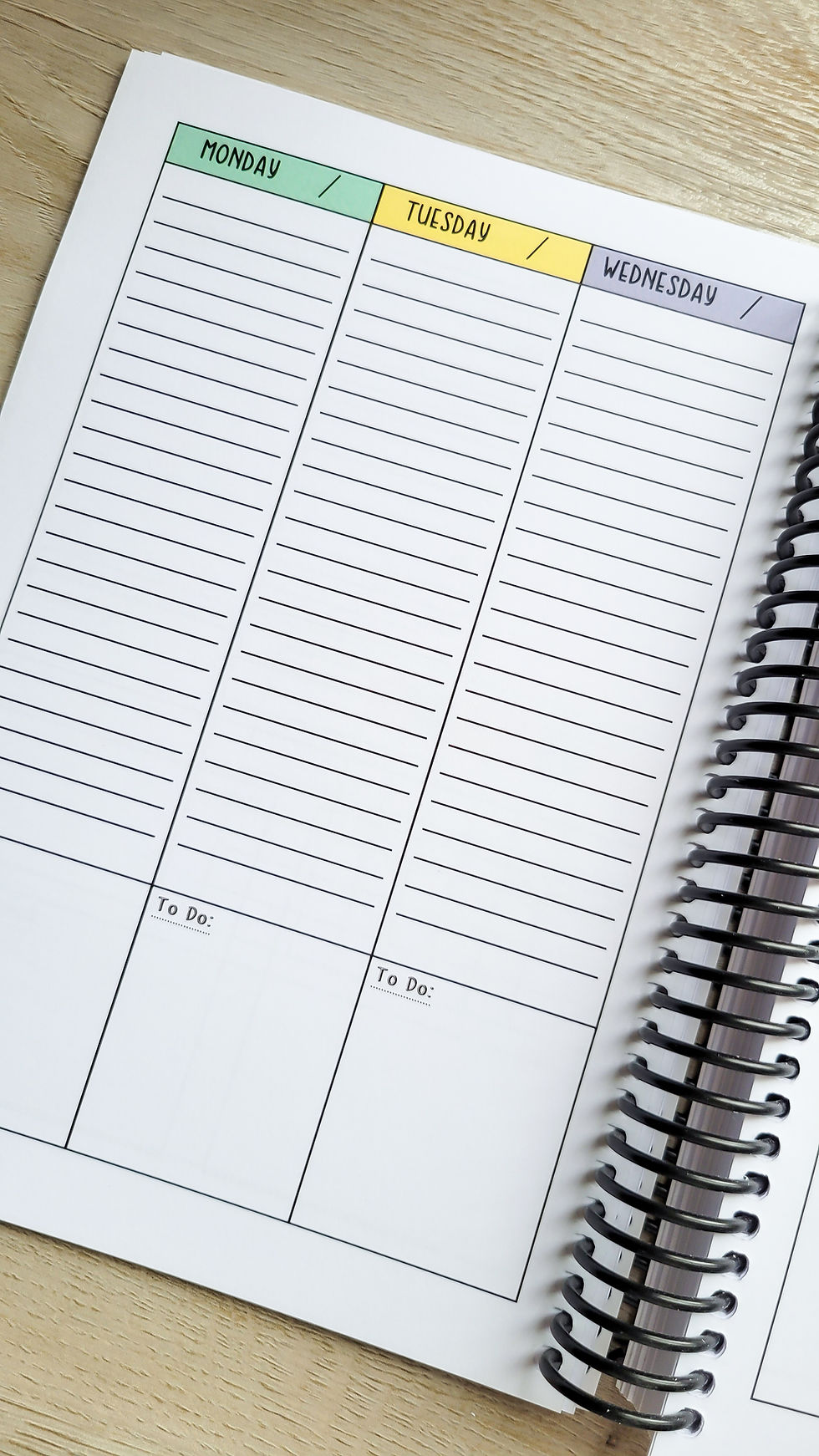 Thumbnail: Woman With a Plan 12 Month Blank Planner (Digital Download)