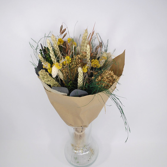 bouquet fleurs stabilisées, cadeau, fleuriste, offrir, fleurs séchées.