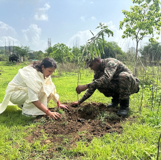 DPIFF team along with Indian Army hosted Tree Plantation Drive