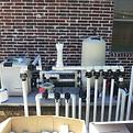 Swimming pool equipment installation and repair by Blue Diamond Pools