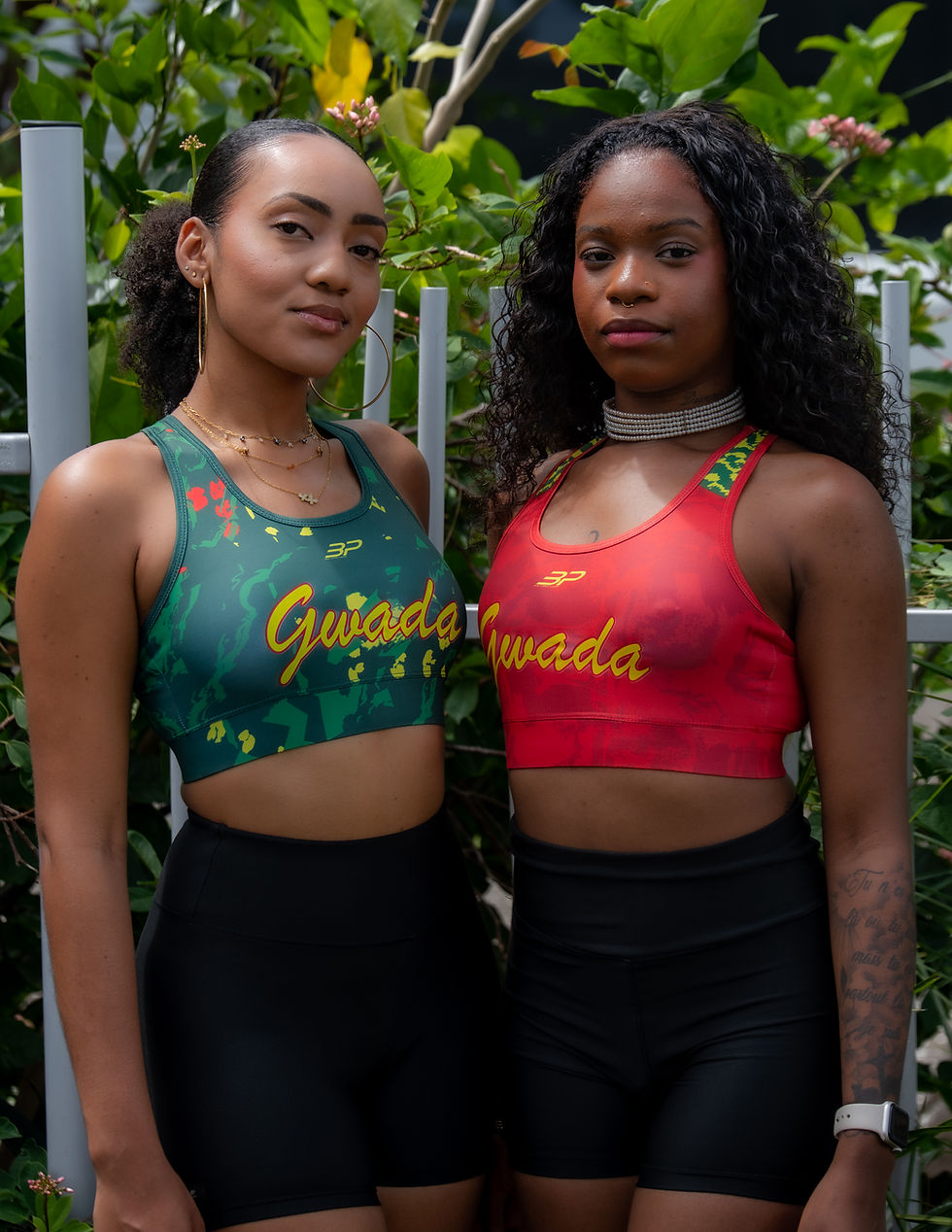 Miniature : Brassière Guadeloupe -Rouge
