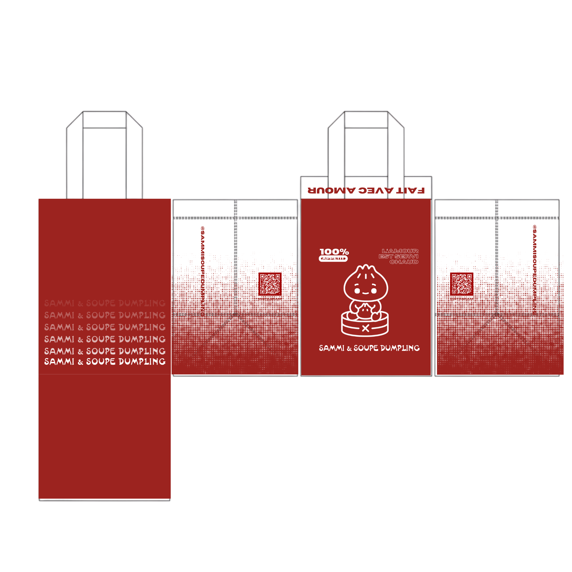 外卖打包袋 2 (500个/箱) / Takeout Packing Bag 2 (500pcs/box)