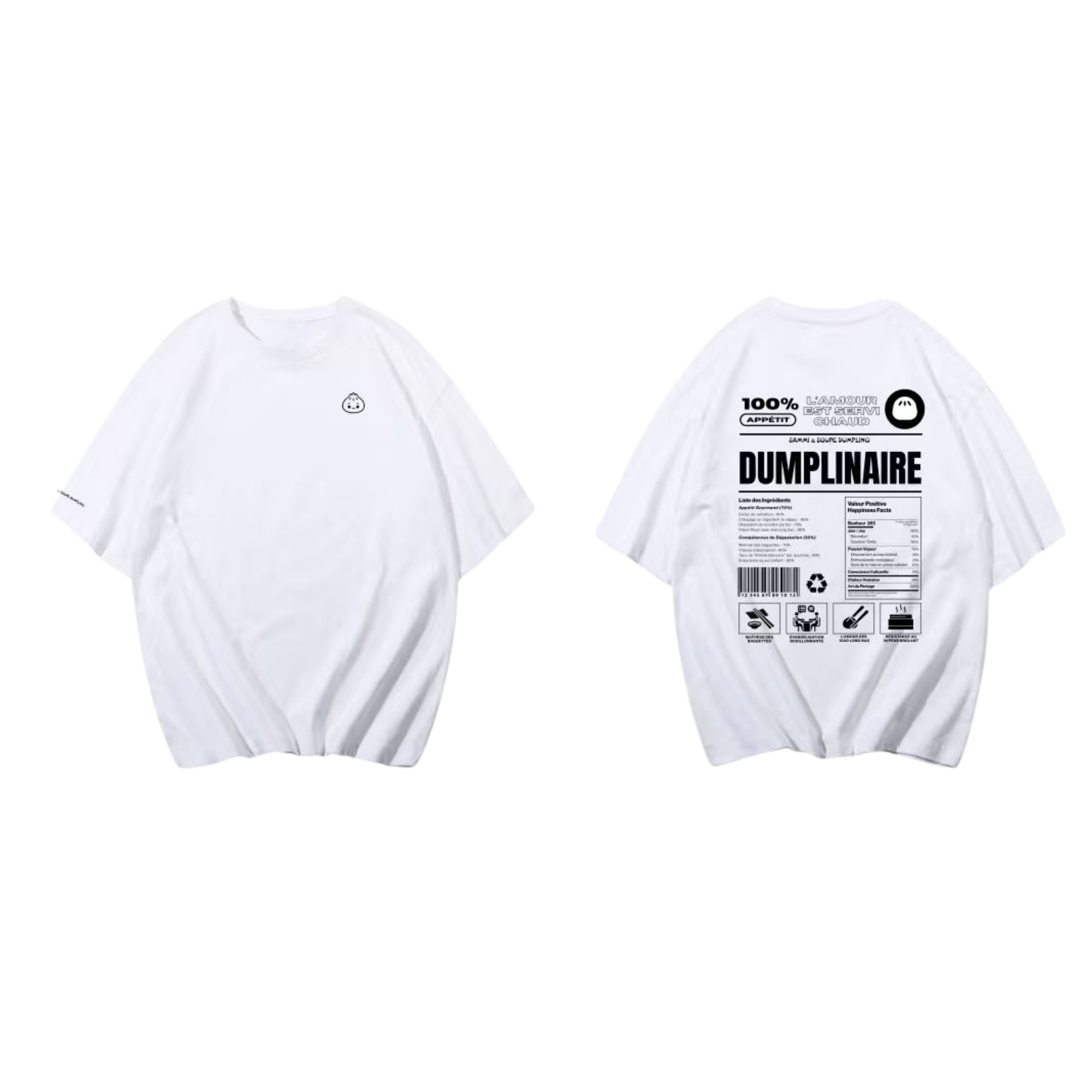 品牌周边 - T-shirt - 白 (L) (1件) / Brand Merchandise T-shirt - White (L) (1 pc)