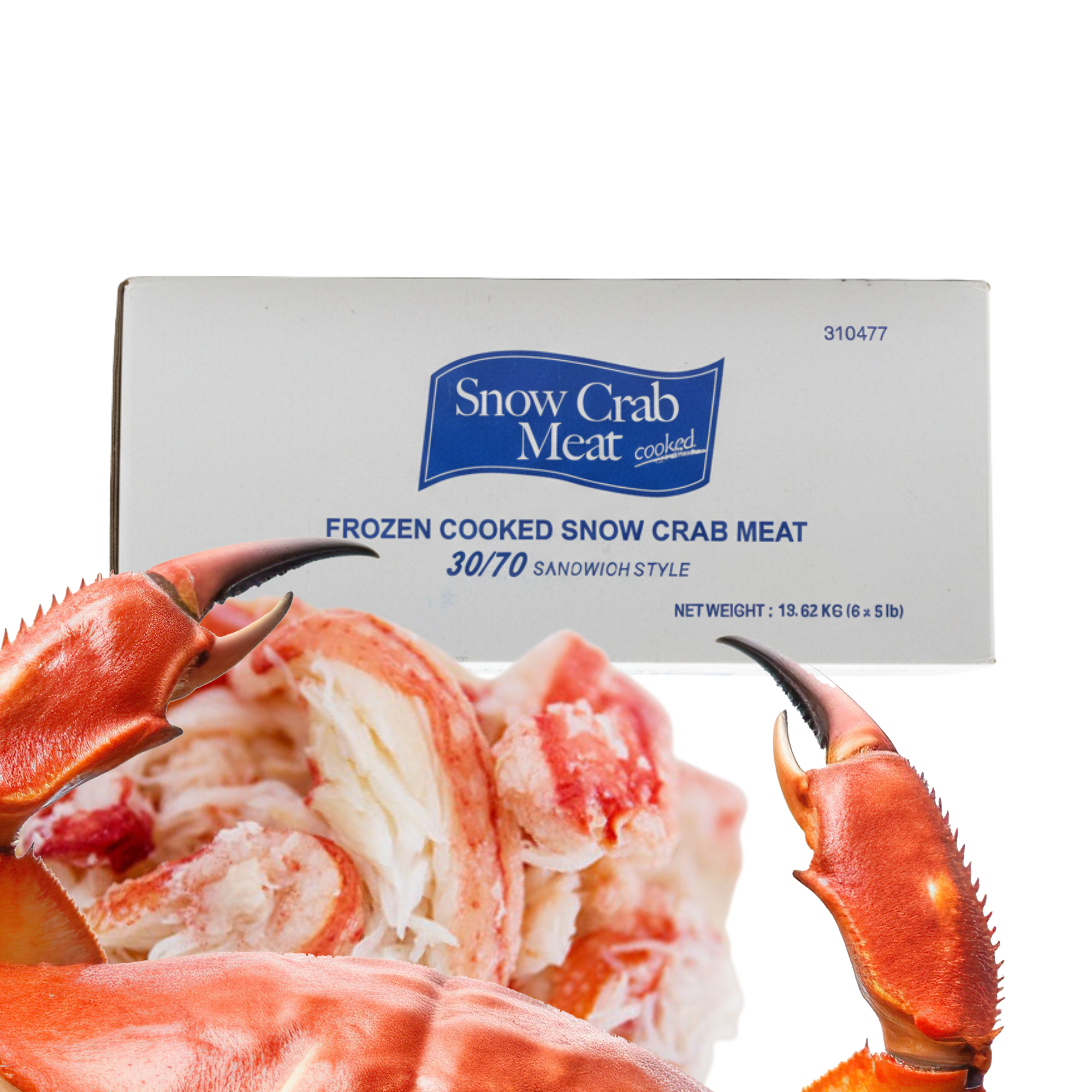 M蟹肉 (5磅) / Snow Crab Meat (5lb)