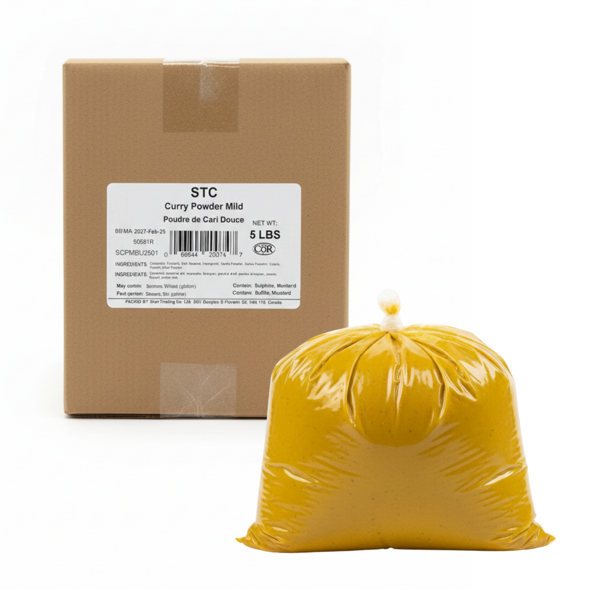 咖喱粉 (5磅/袋) / Curry powder mild (5lb)