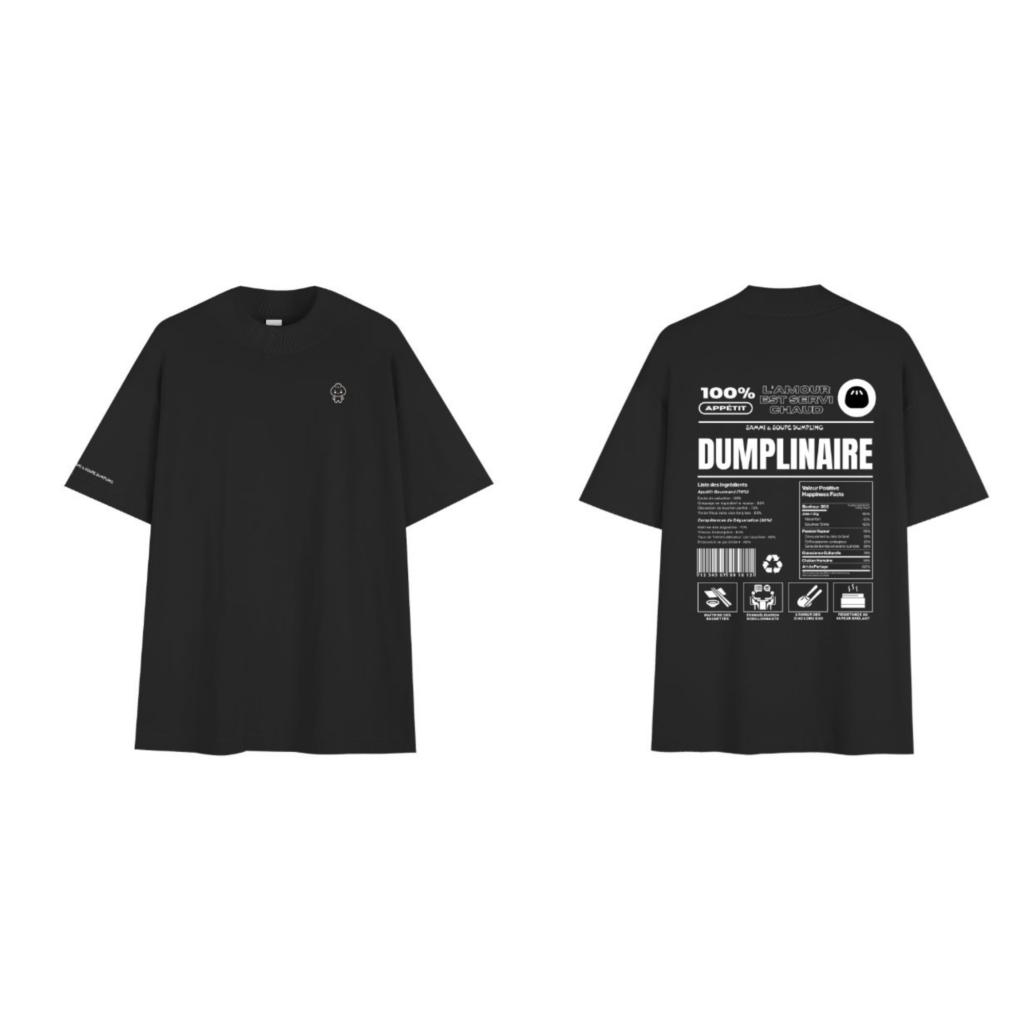 品牌周边 - T-shirt - 黑 (L) (1件) / Brand Merchandise T-shirt - Black (L) (1 pc)