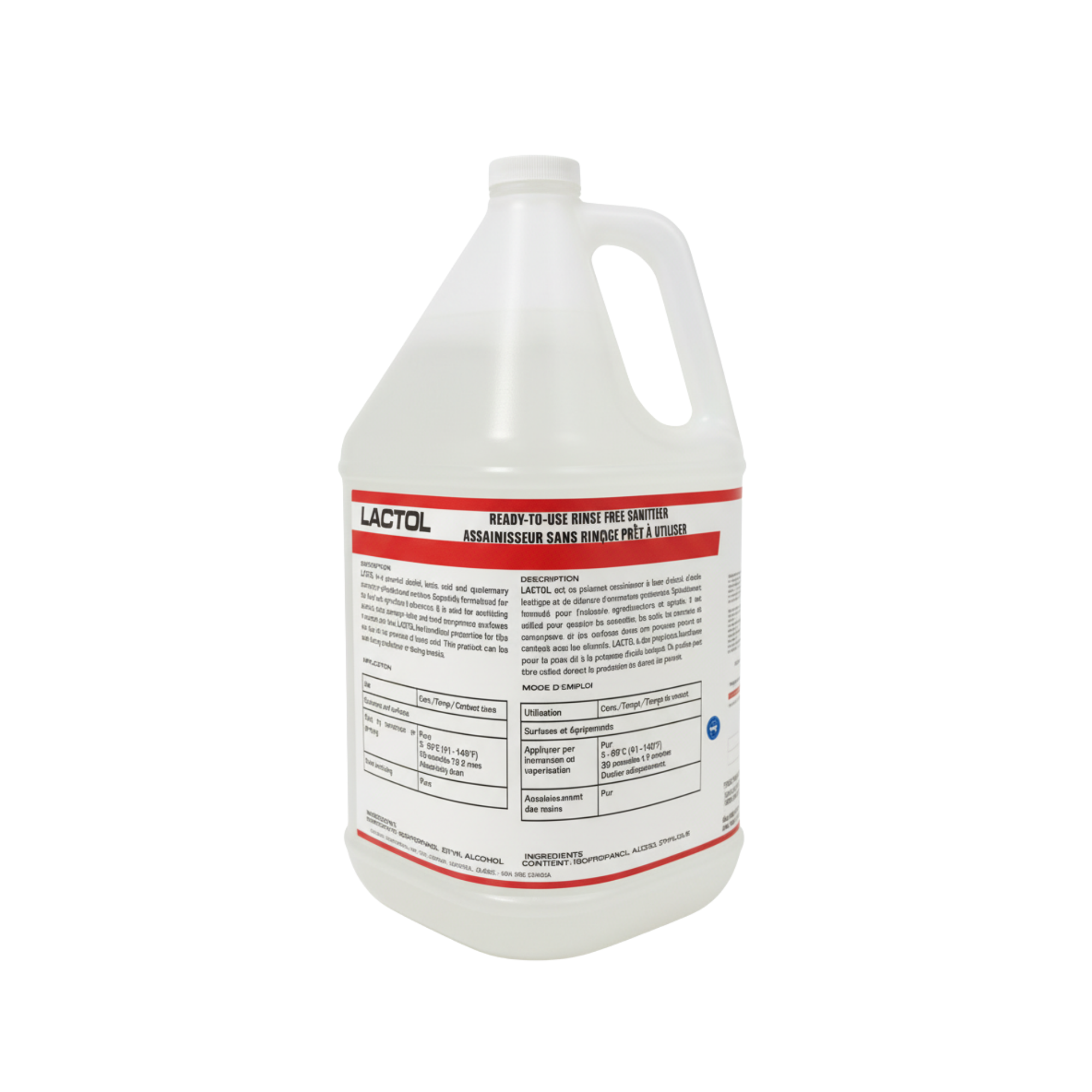 Lactol 免冲洗即用型消毒液(4升)/Lactol_Ready-to-Use rinse free sanitizer_4L