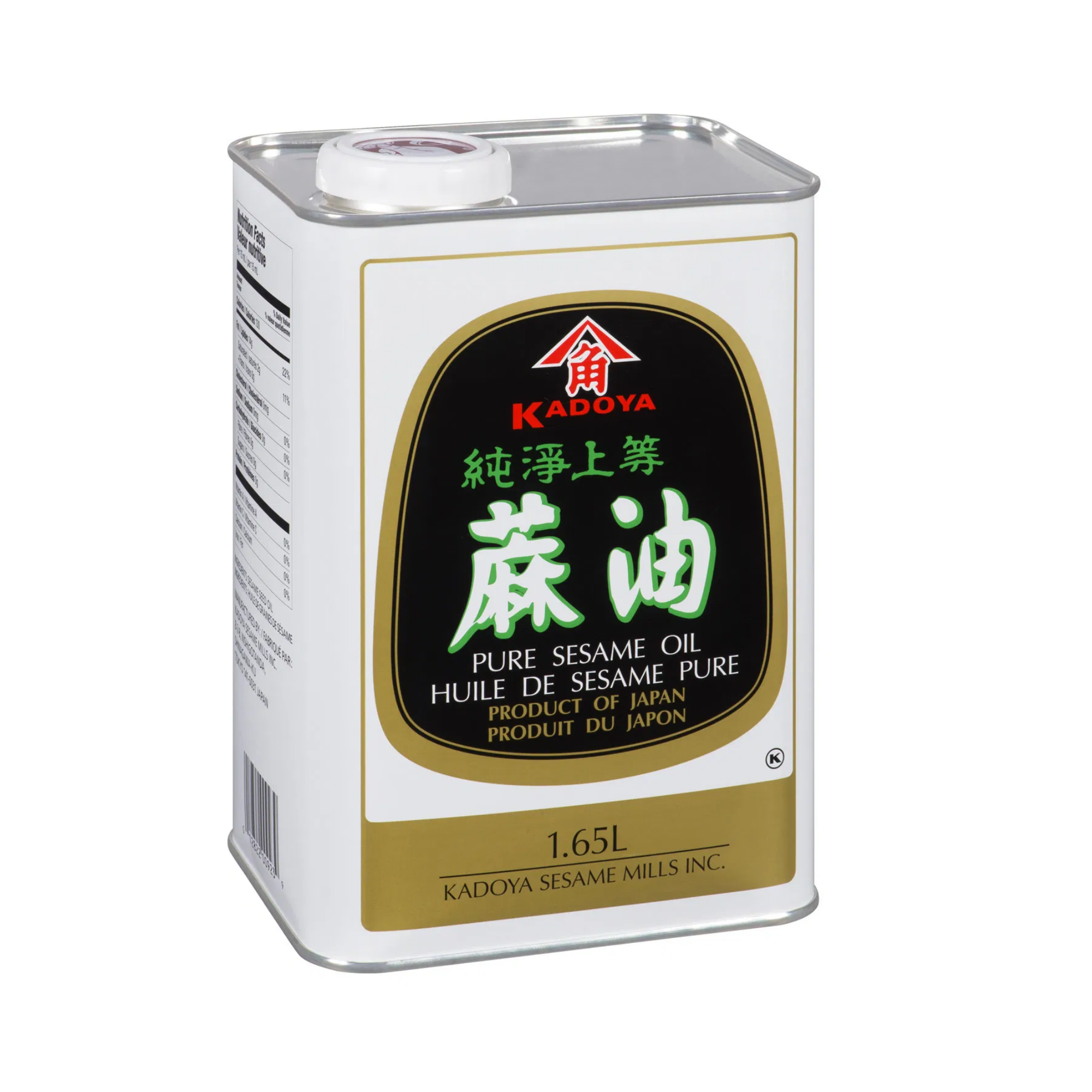 八角麻油 (1.65L/瓶) / Kadoya sesame oil (1.65L)