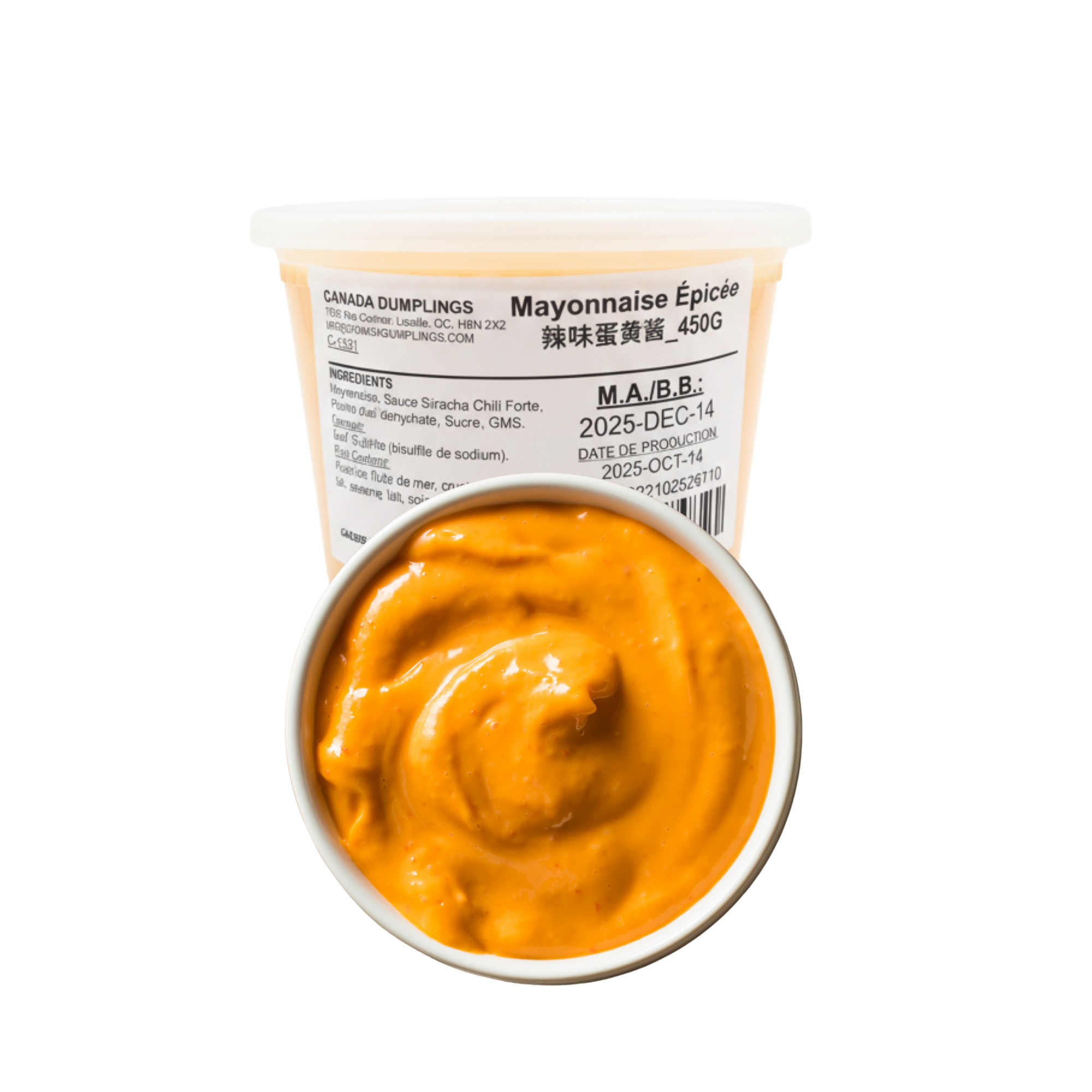 辣味蛋黄酱 (450g/盒) / Spicy Mayo (450g/box)