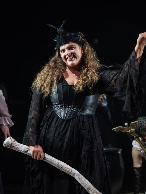 Lydia Shariff, Sorceress, Dido and Aeneas, Longborough Opera